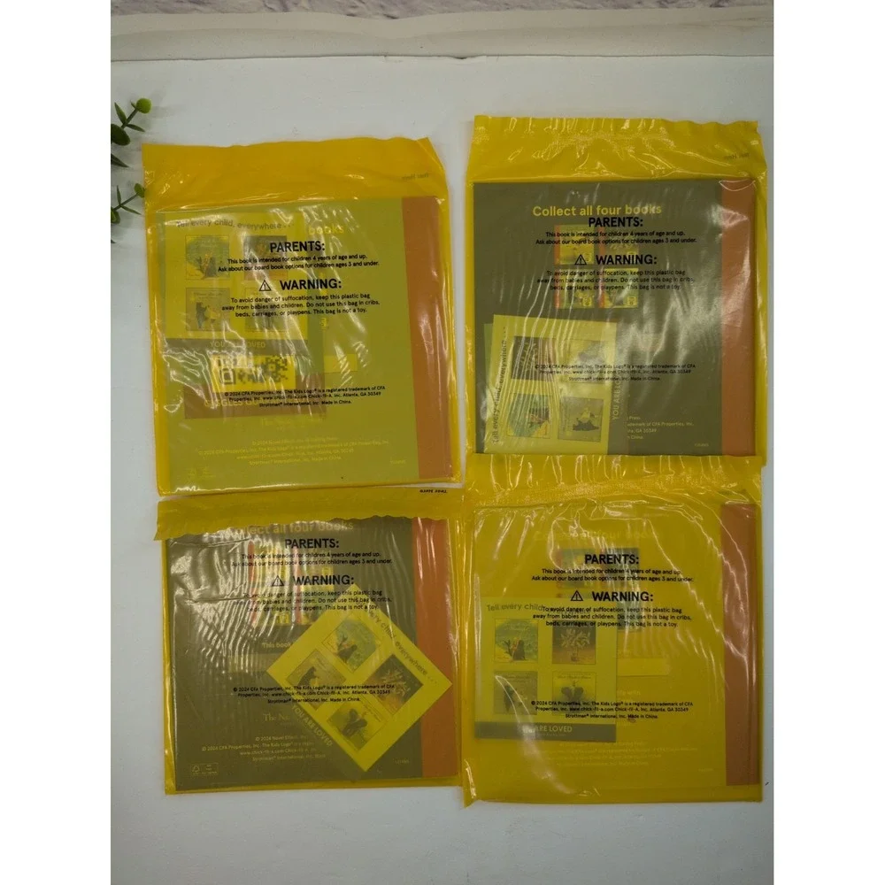 NEW FULL SET 4🚨ChickFilA Nancy Tillman Collection Mini Books 2024 Novel Effect